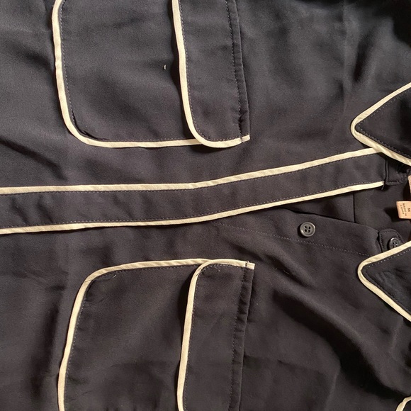 Philosophy navy blue blouse - Picture 4 of 5